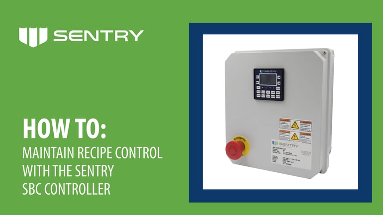 Maintain Recipe Control - SBC Controller